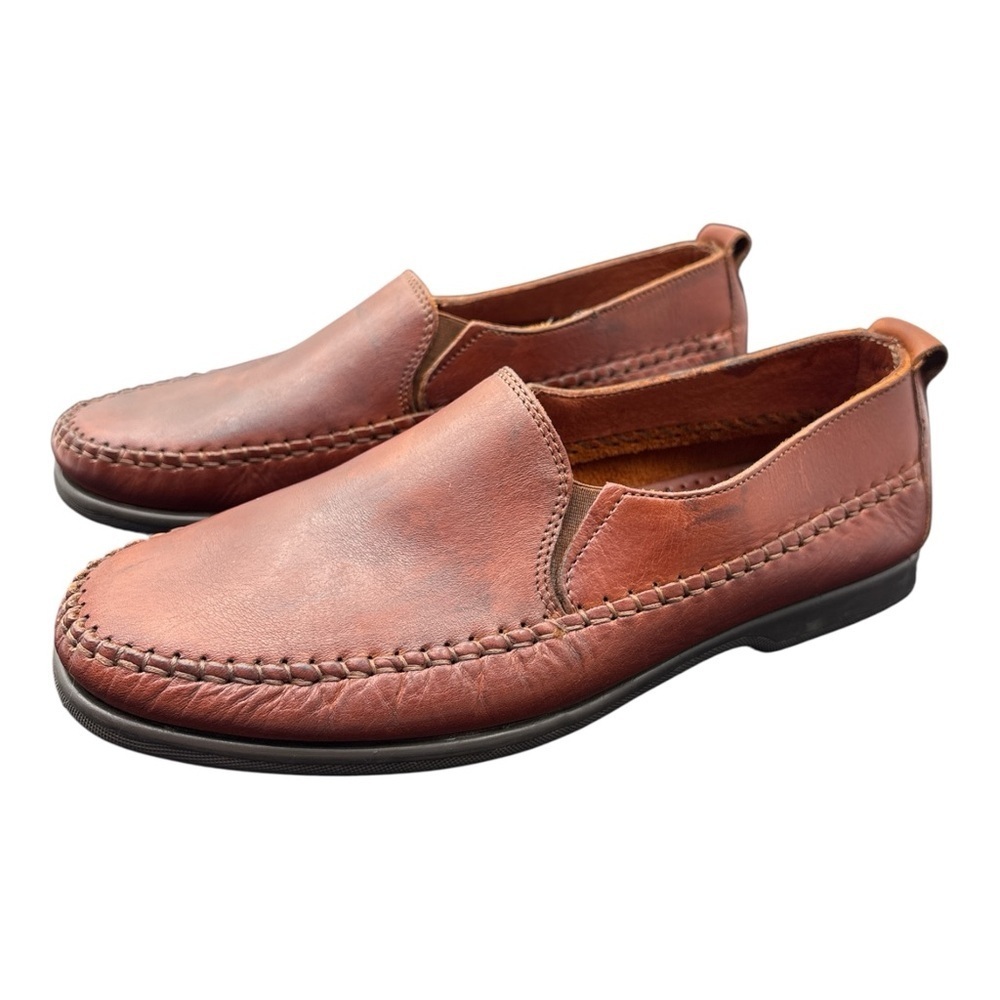 🇮🇹Antica Cuoieria Italian Leather Loafers – Men’s Size 41 (US 8) – Made in Italy